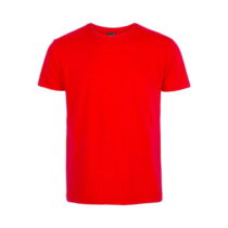 تیشرت قرمز نخی مردانه با چاپ طرح دلخواه